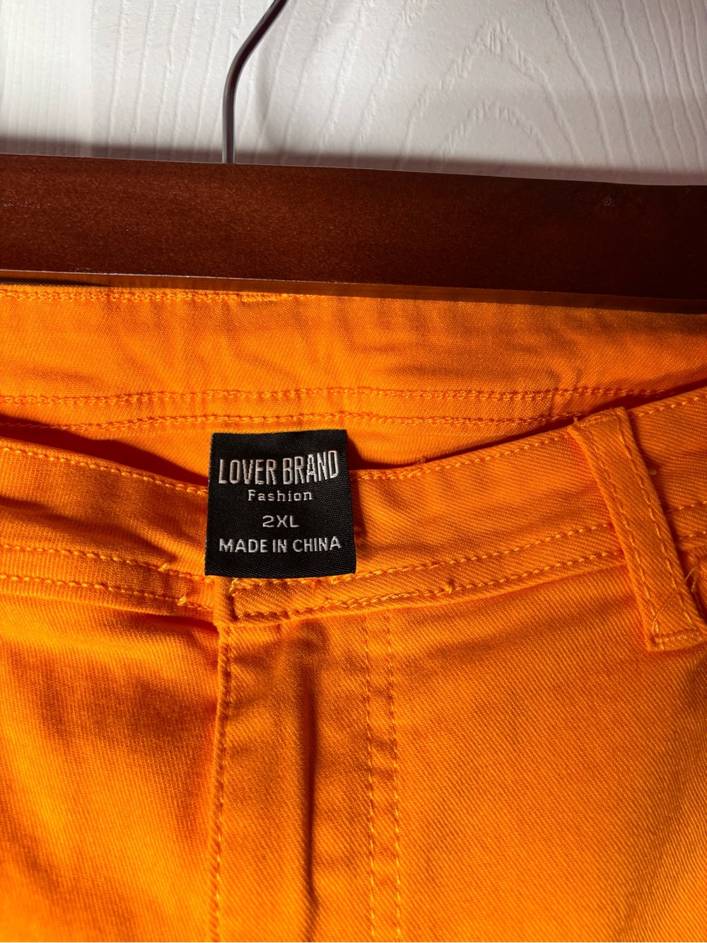 Women's Skinny Jeans in Vibrant Orange